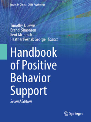 cover image of Handbook of Positive Behavior Support